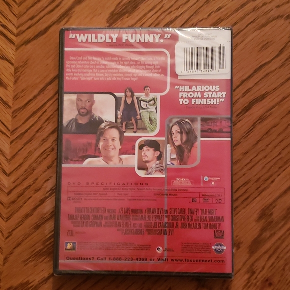 NWOT Date Night DVD New Sealed - Picture 2 of 2